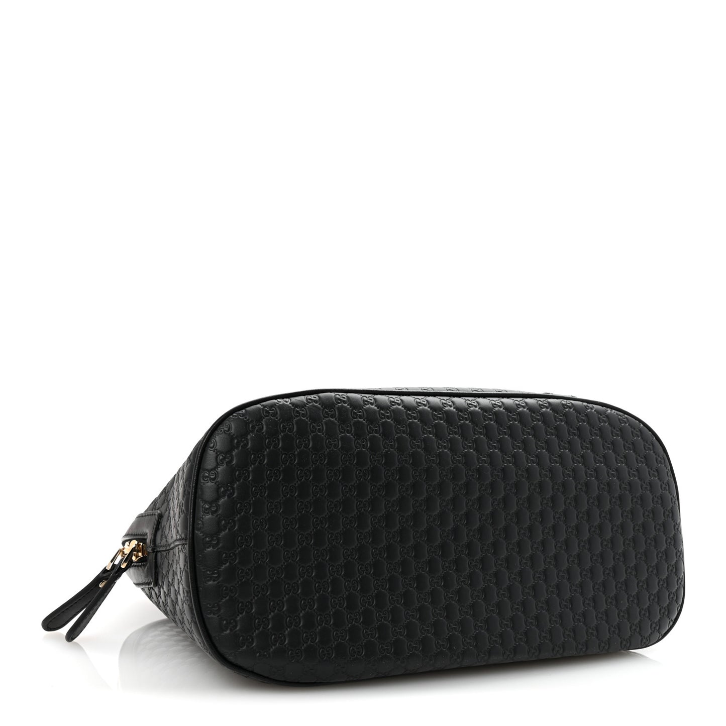 Microguccissima Medium Dome Bag Black