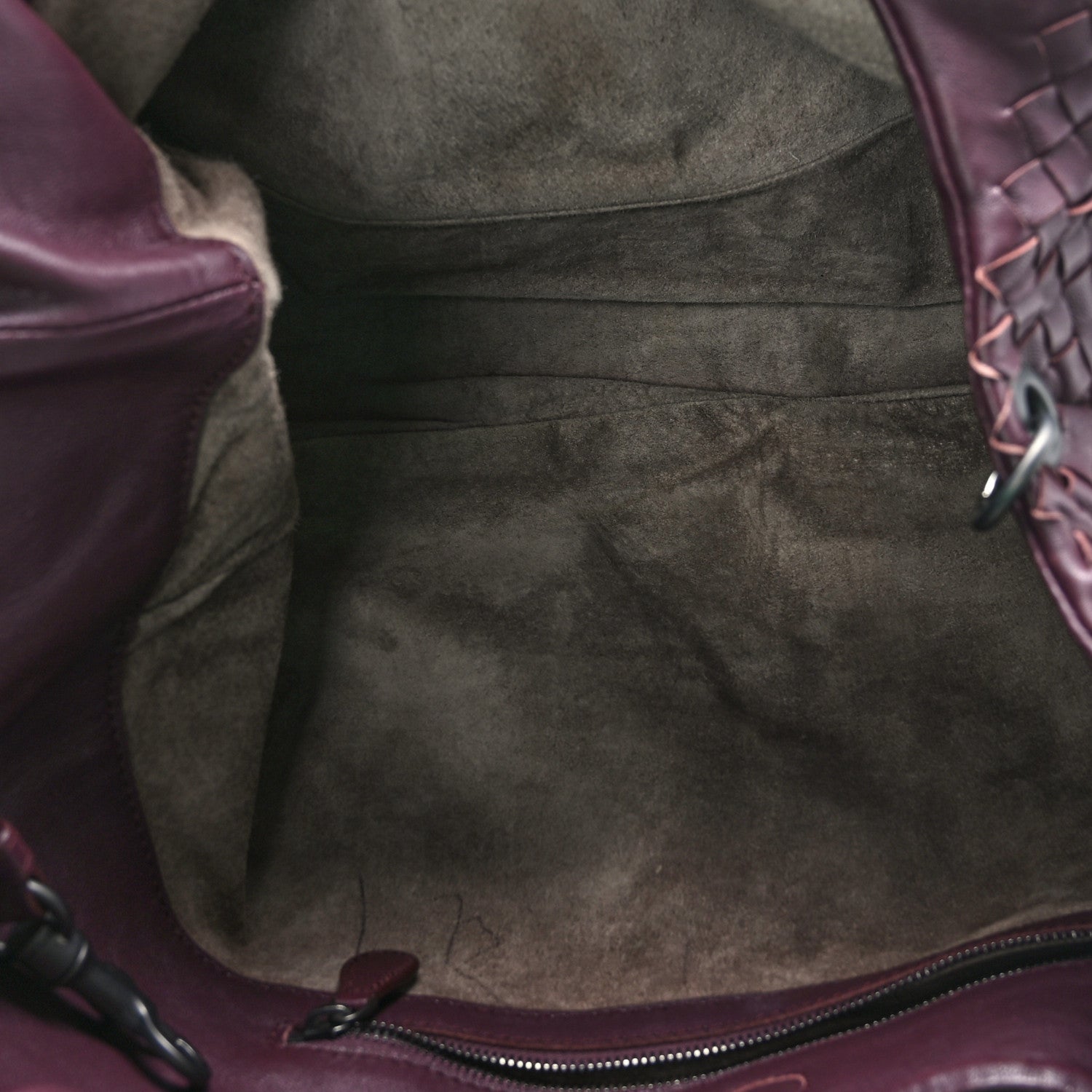 Bottega Veneta Nappa Intrecciato Large Campana Hobo Grape 5 of 10