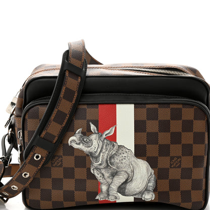 Louis Vuitton Savane Damier Ebene Rhinoceros Nil PM 7 of 9