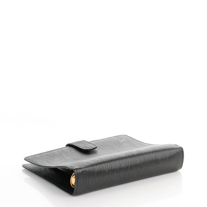 Louis Vuitton Epi Medium Ring Agenda Cover Black 4 of 7