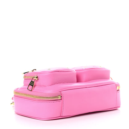 Louis Vuitton Calfskin Embossed Monogram Vuittamins Utility Crossbody Rose Violet 4 of 9
