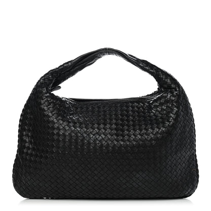 Bottega Veneta Nappa Intrecciato Large Veneta Hobo Black 1 of 8