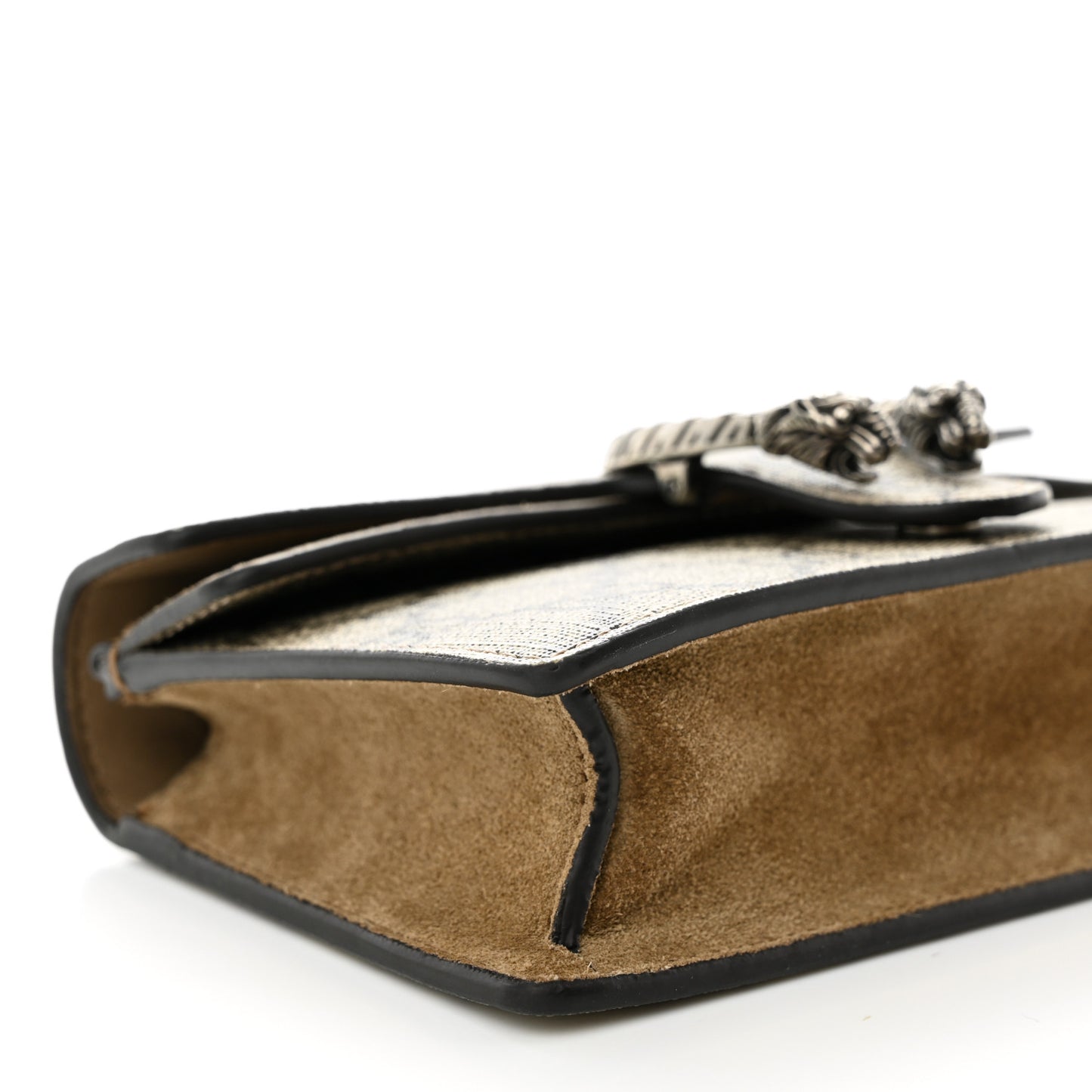 GG Supreme Monogram Super Mini Dionysus Shoulder Bag Taupe