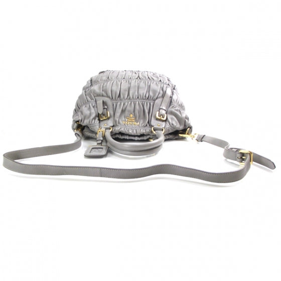 Nappa Gaufre Shopping Tote Nuvola