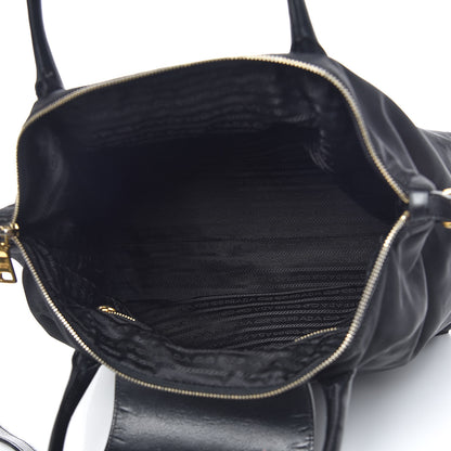 Prada Saffiano Tessuto Nylon Tote Black 5 of 11
