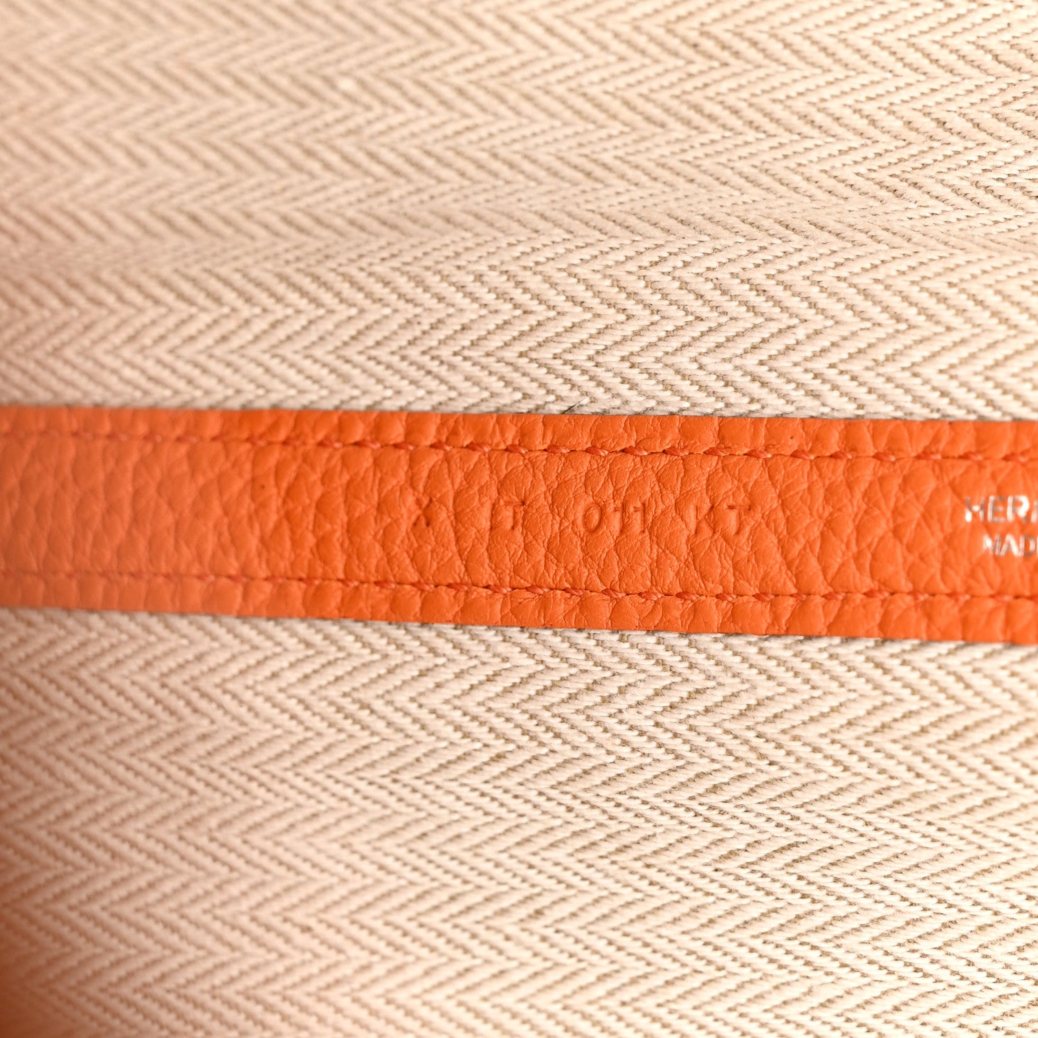 Hermes Negonda Garden Party 36 MM Orange 7 of 10