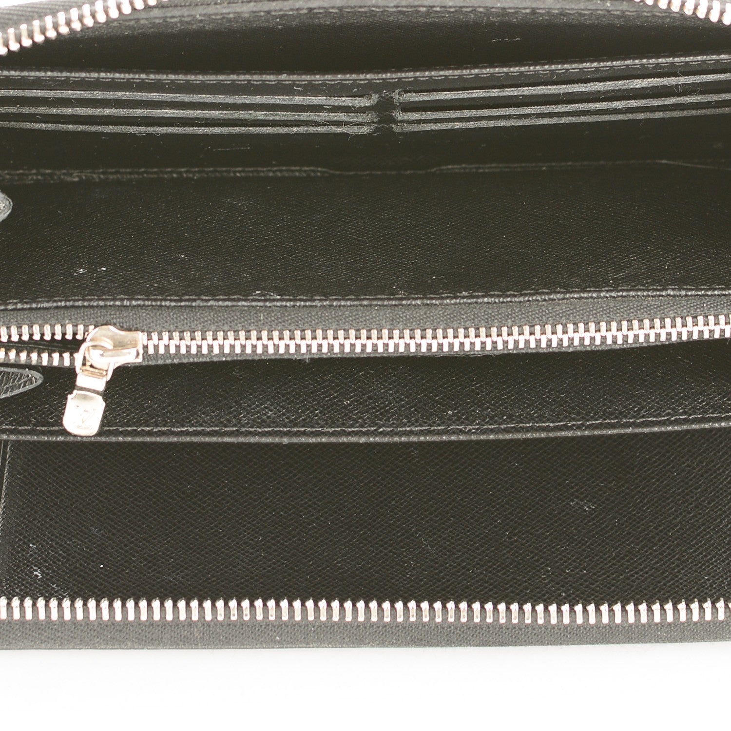 Louis Vuitton Epi Zippy Organizer Wallet Black 7 of 8