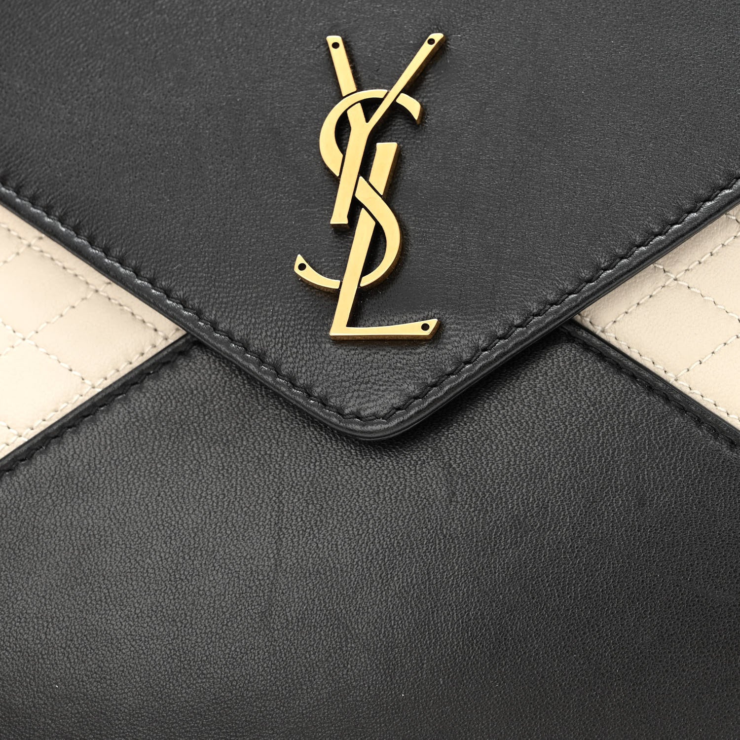 Saint Laurent Vintage Lambskin Gaby Chain Bag Black 11 of 12