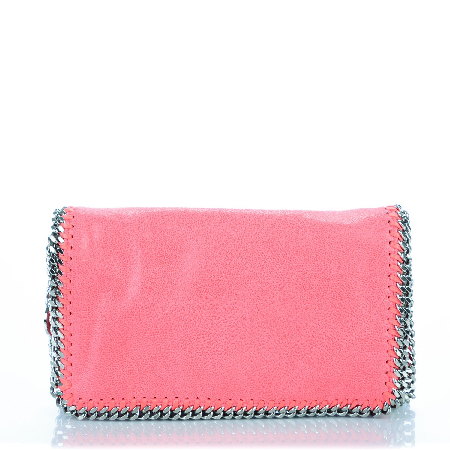Stella McCartney Shaggy Deer Falabella Crossbody Bag Pink Fluorescent 1 of 9