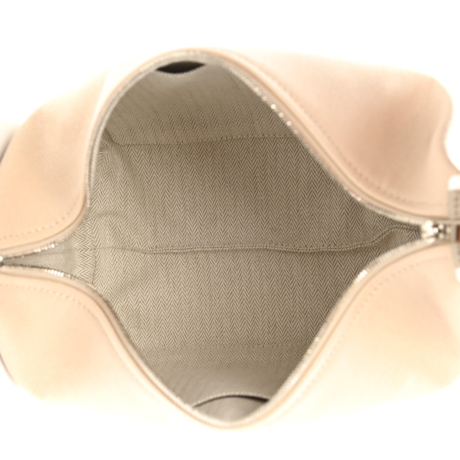 Hermes Canvas Small Bride-A-Brac Pouch Natural 5 of 6