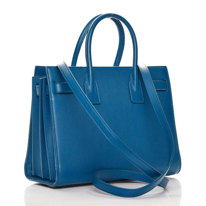 Saint Laurent Calfskin Baby Sac De Jour Indigo 4 of 13