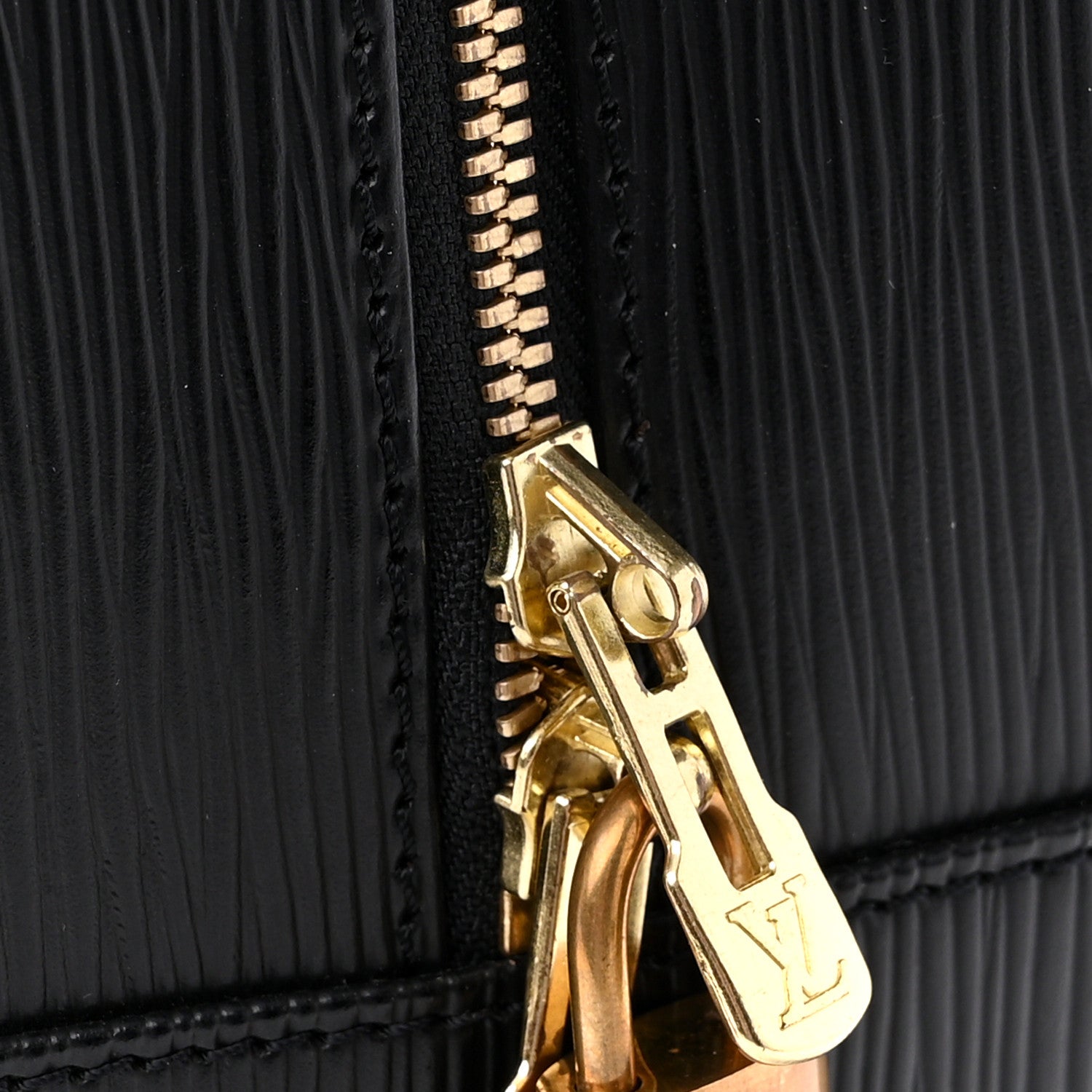 Louis Vuitton Epi Deauville Black 10 of 14