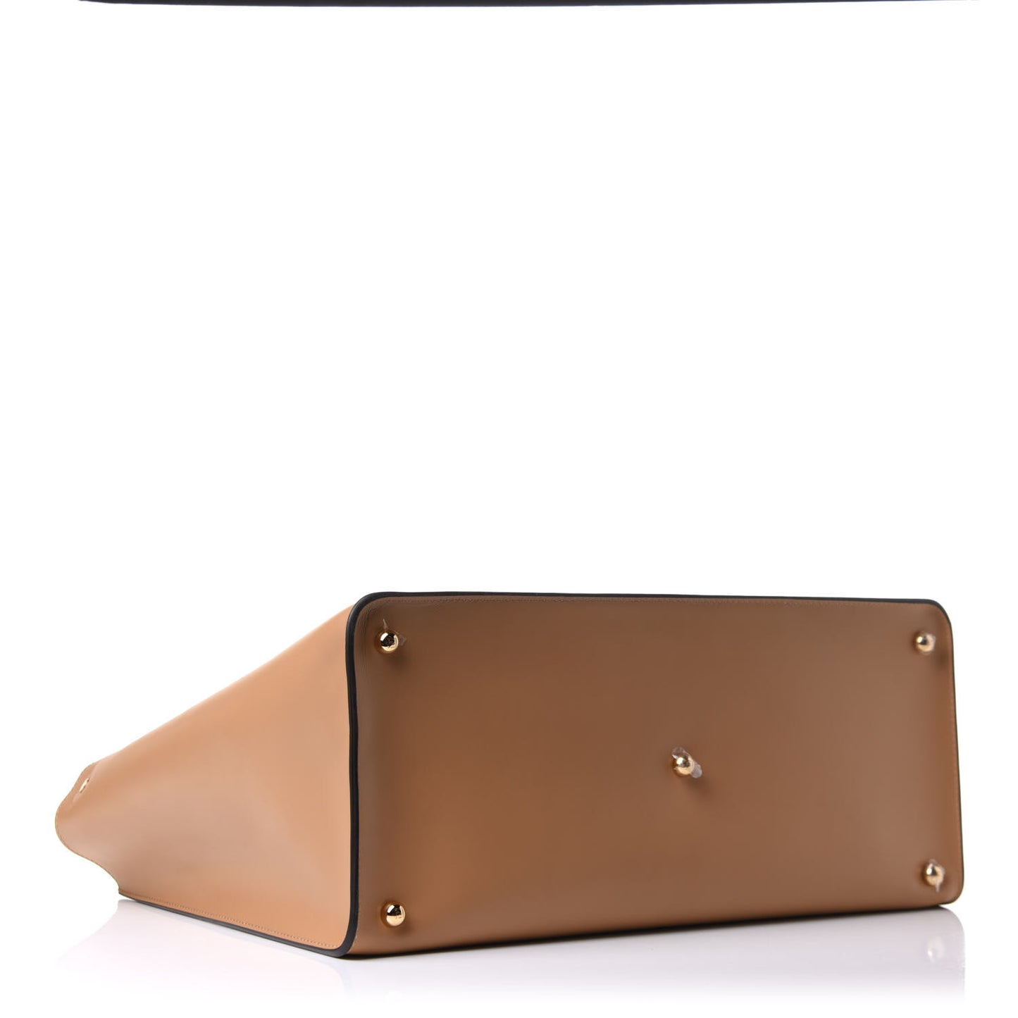 Vitello King Medium Fendi Way Tote Miele Scuro