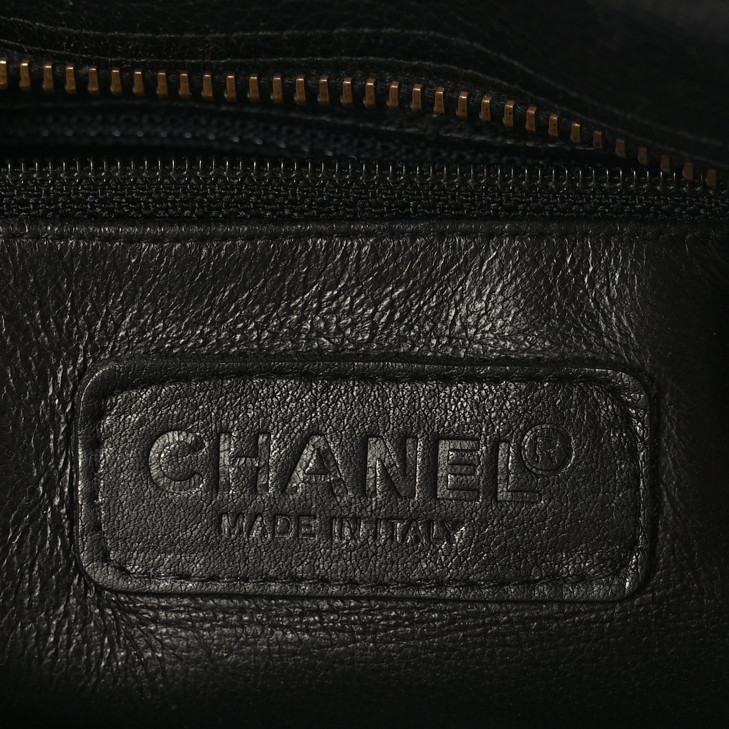 Caviar Patent Quilted Bowler Black
