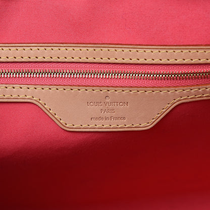 Louis Vuitton Vernis Brea MM Rose Litchi 6 of 17