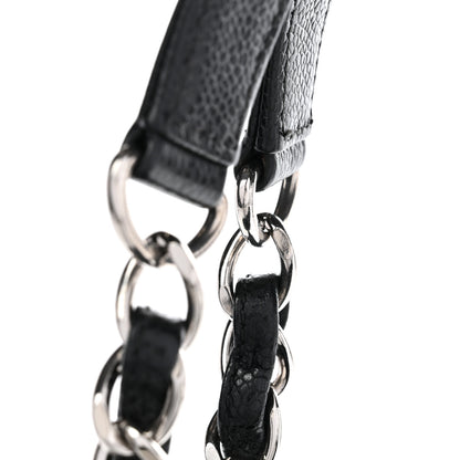Chanel Caviar Quilted Petit Shopping Tote PST Black 12 of 12