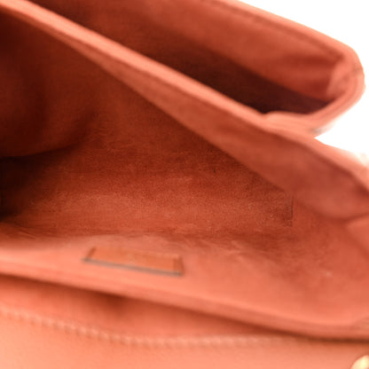 Louis Vuitton Grained Calfskin Lockme Oxford Cognac 6 of 11