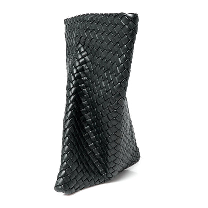 Bottega Veneta Nappa Intrecciato Crisscross Clutch Black 4 of 17
