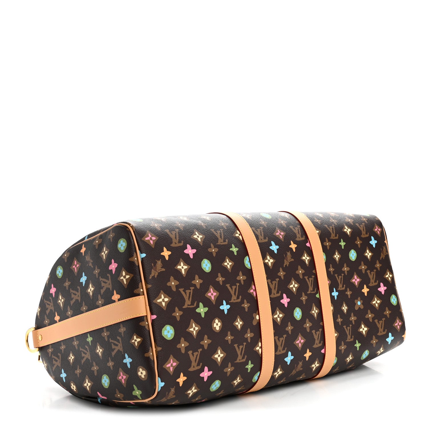Louis Vuitton Monogram Craggy Keepall Bandouliere 50 Chocolate 3 of 10