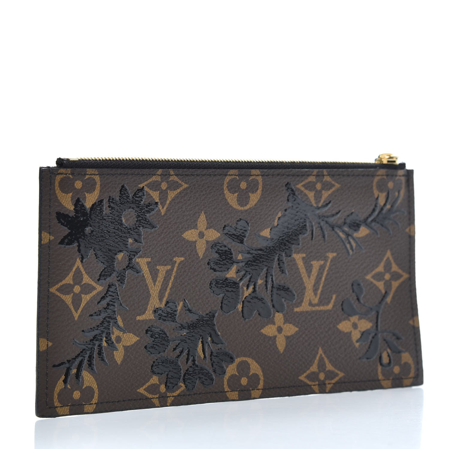 Louis Vuitton Monogram Blossom Felicie Chain Wallet Zippered Insert 3 of 8