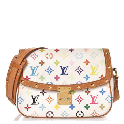 Louis Vuitton Monogram Multicolor Sologne White 1 of 16
