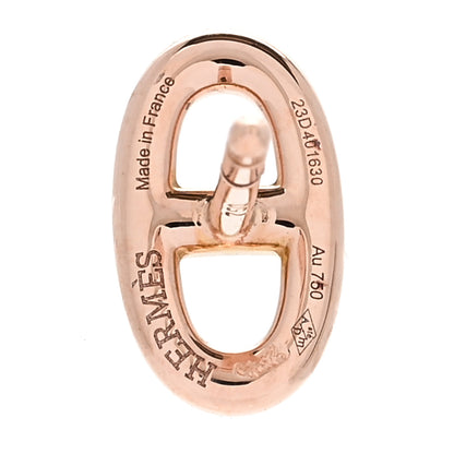 Hermes 18K Rose Gold TPM Farandole Stud Earrings 4 of 5