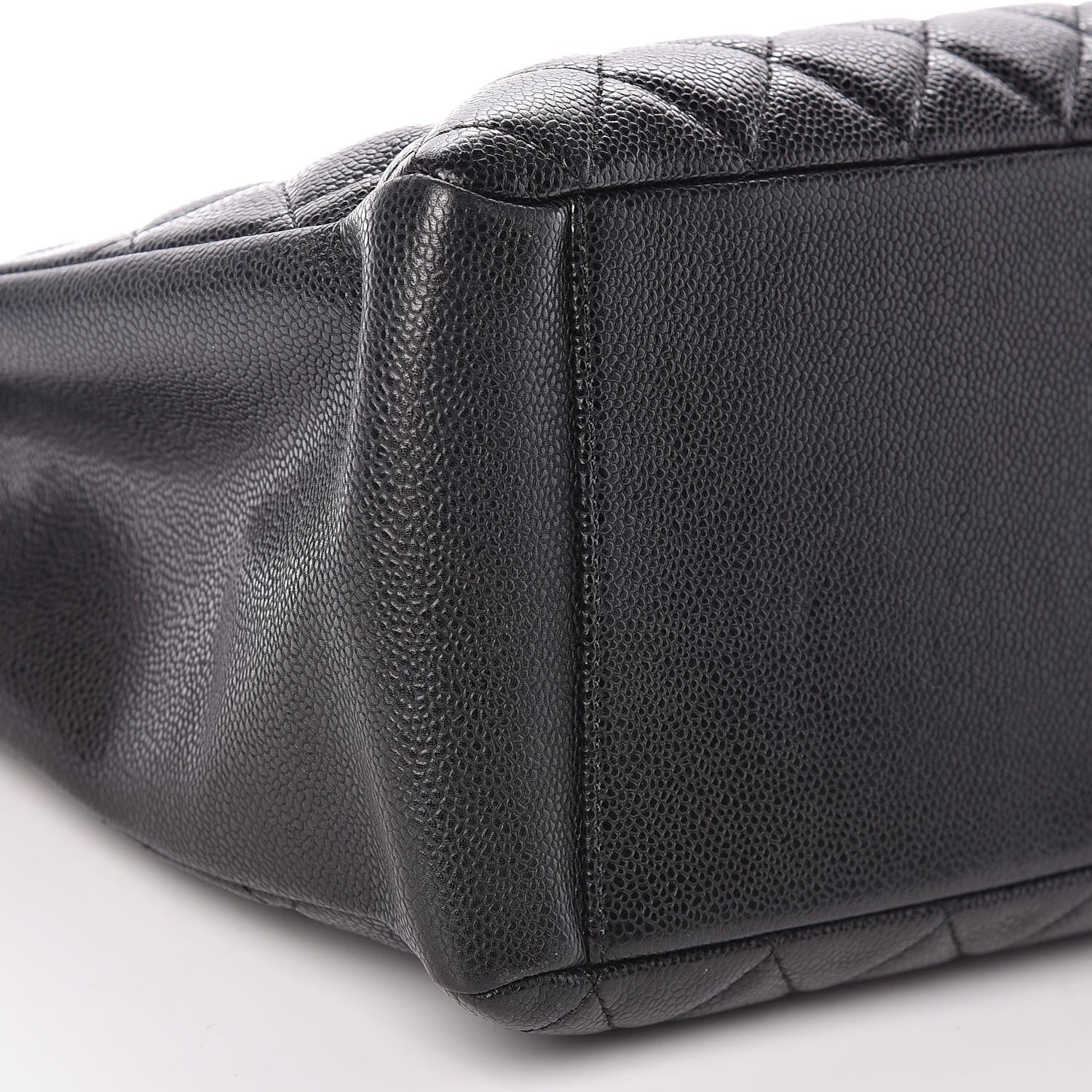 Chanel Caviar Quilted Grand Shopping Tote GST Black 9 of 10