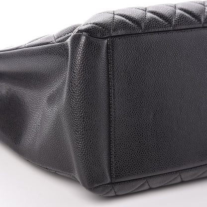 Chanel Caviar Quilted Grand Shopping Tote GST Black 9 of 10