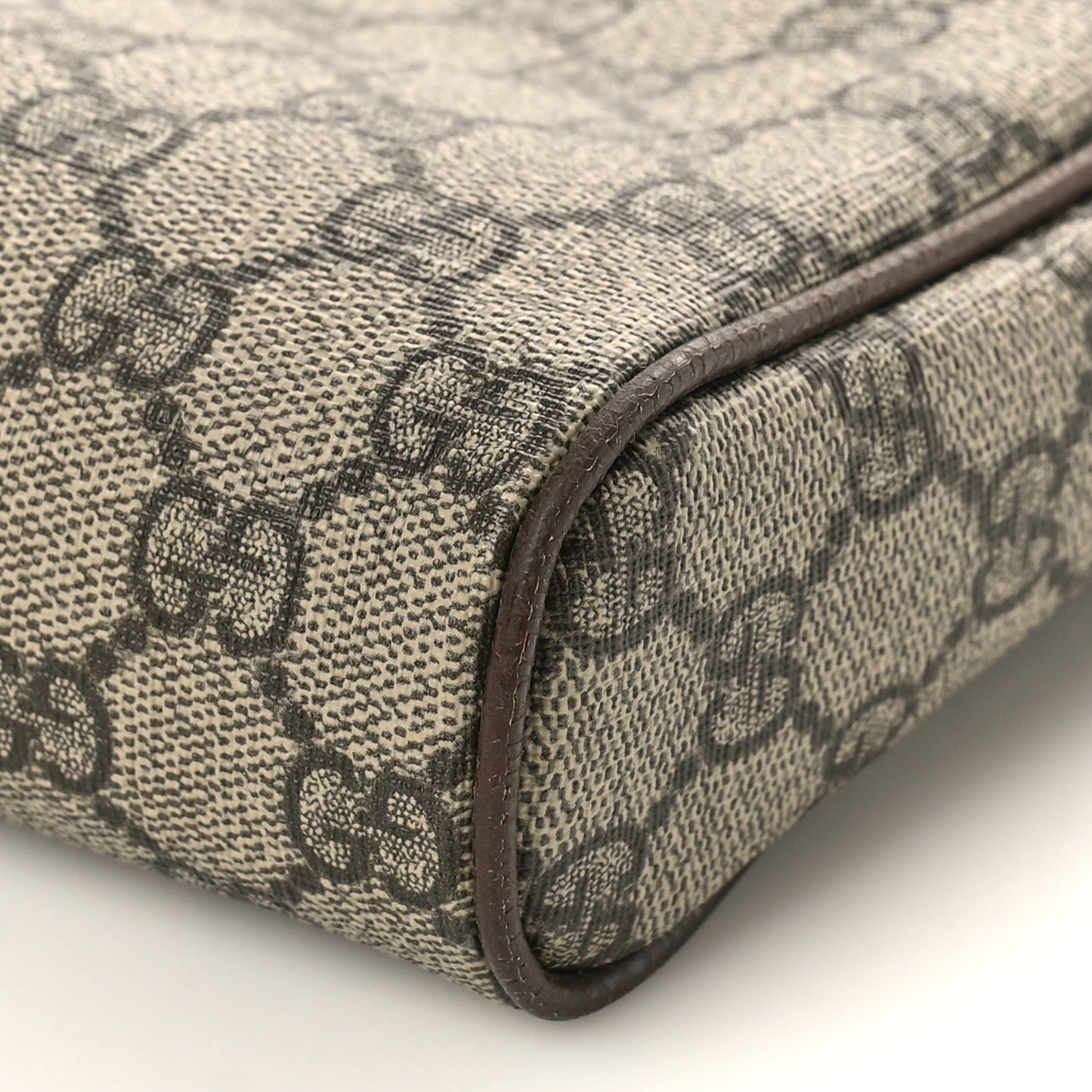 GG Supreme Monogram Web Small Ophidia Messenger Bag Brown