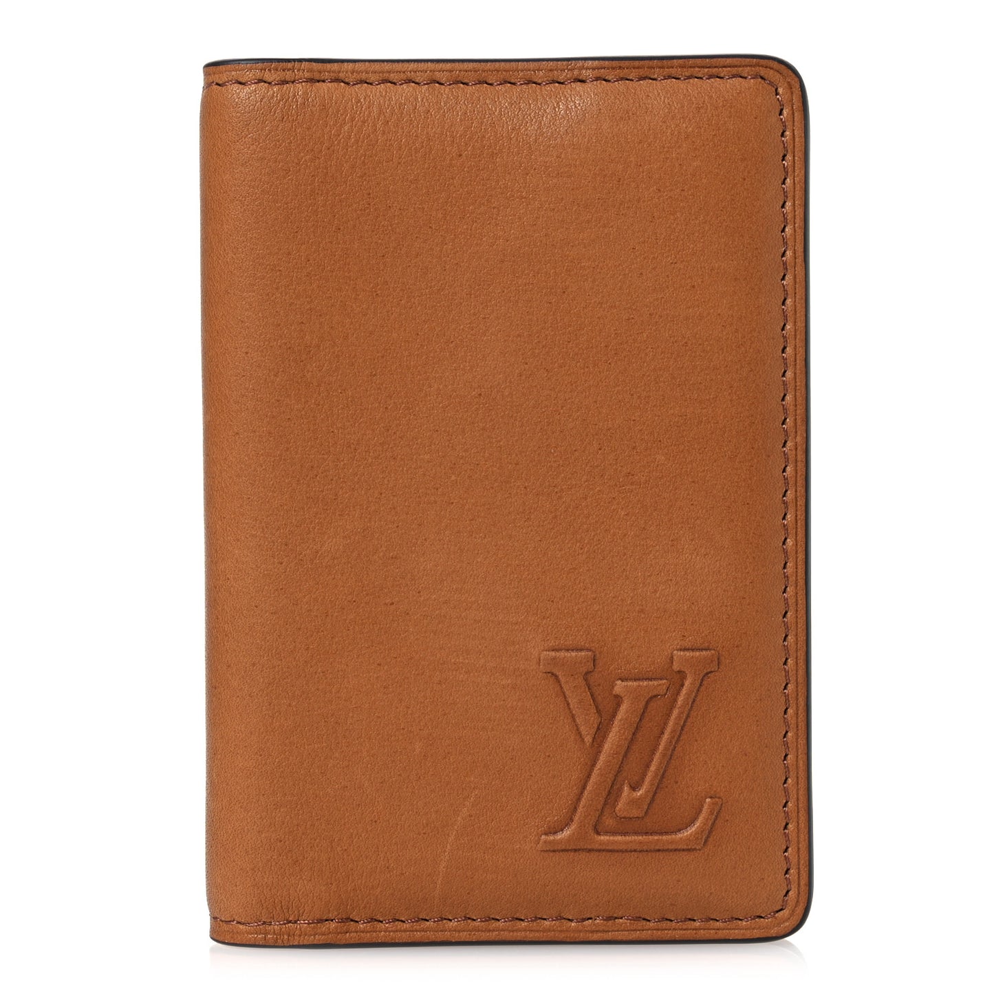 Cuir Millesime Pocket Organizer Tan
