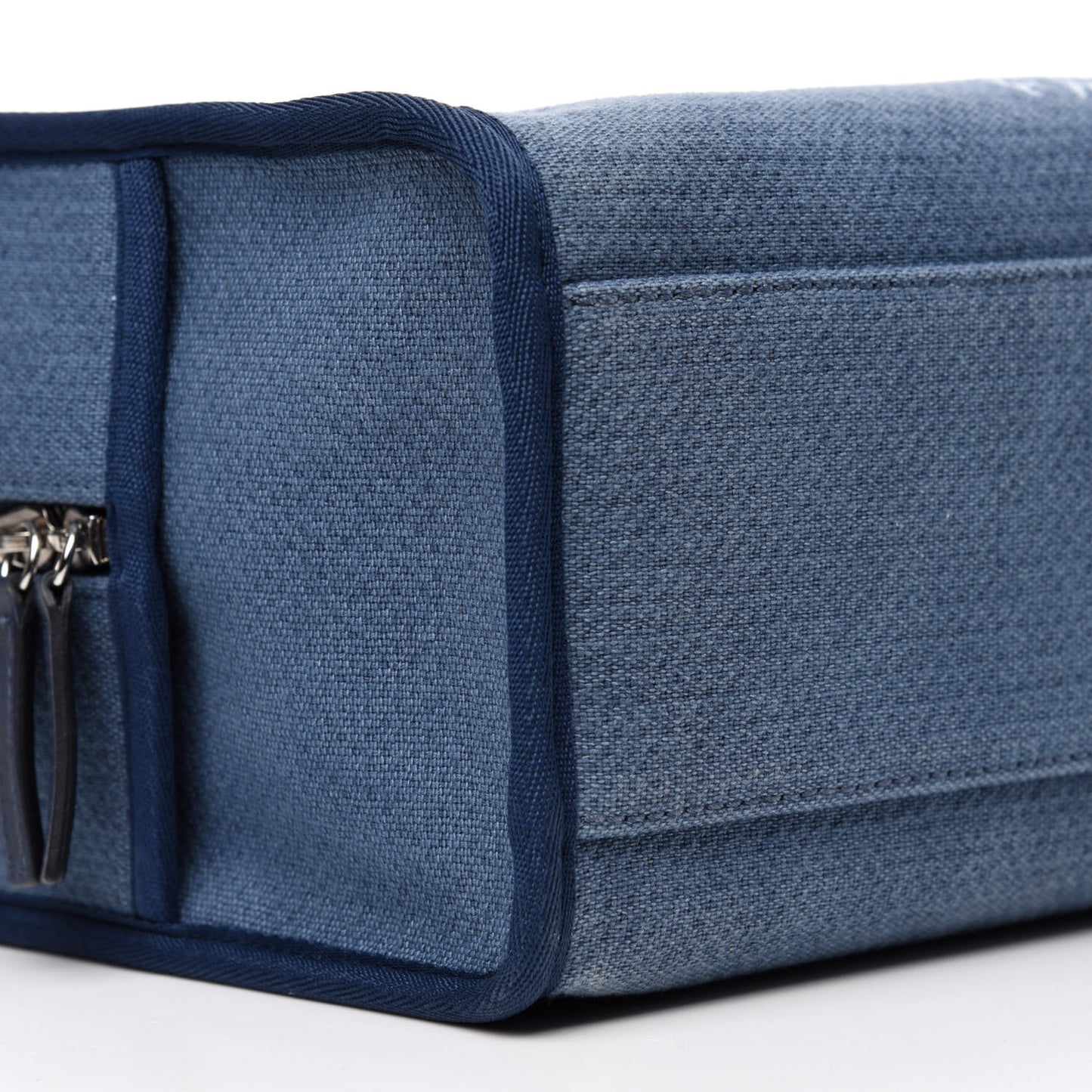 Denim Deauville Bowling Bag Blue