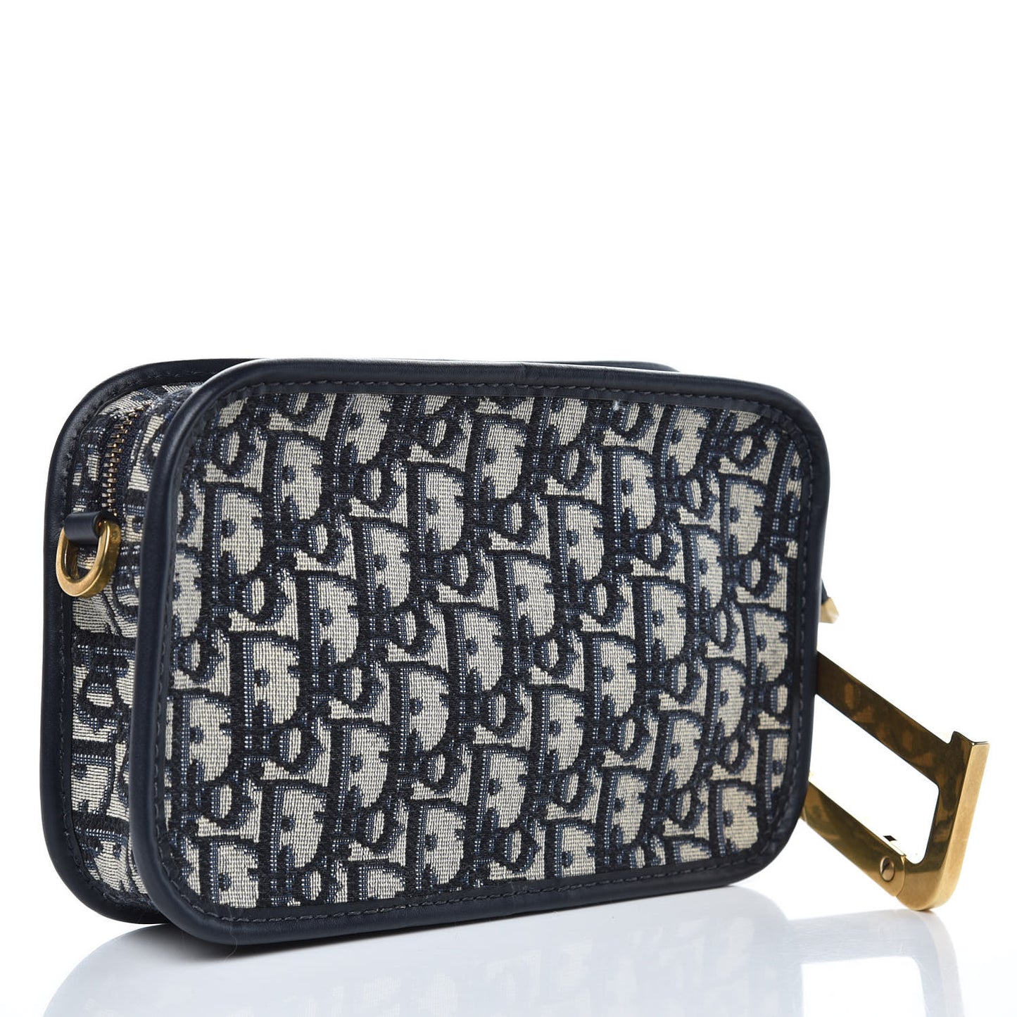 Oblique Diorquake Clutch Blue