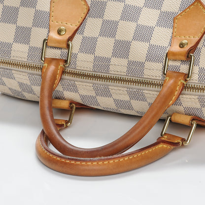 Louis Vuitton Damier Azur Speedy 30 8 of 12