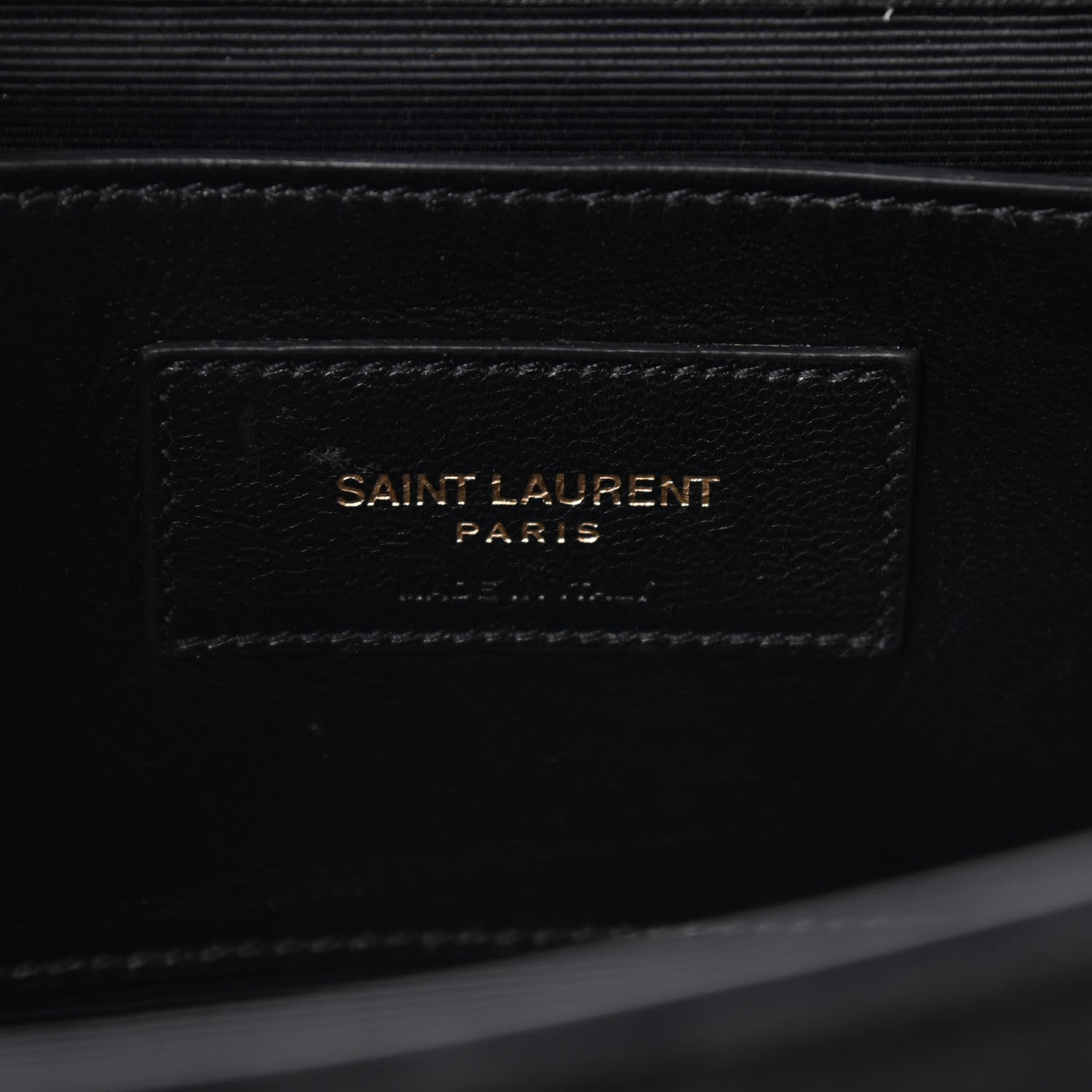 Saint Laurent Velvet Medium Monogram Kate Tassel Shoulder Bag Black 6 of 8
