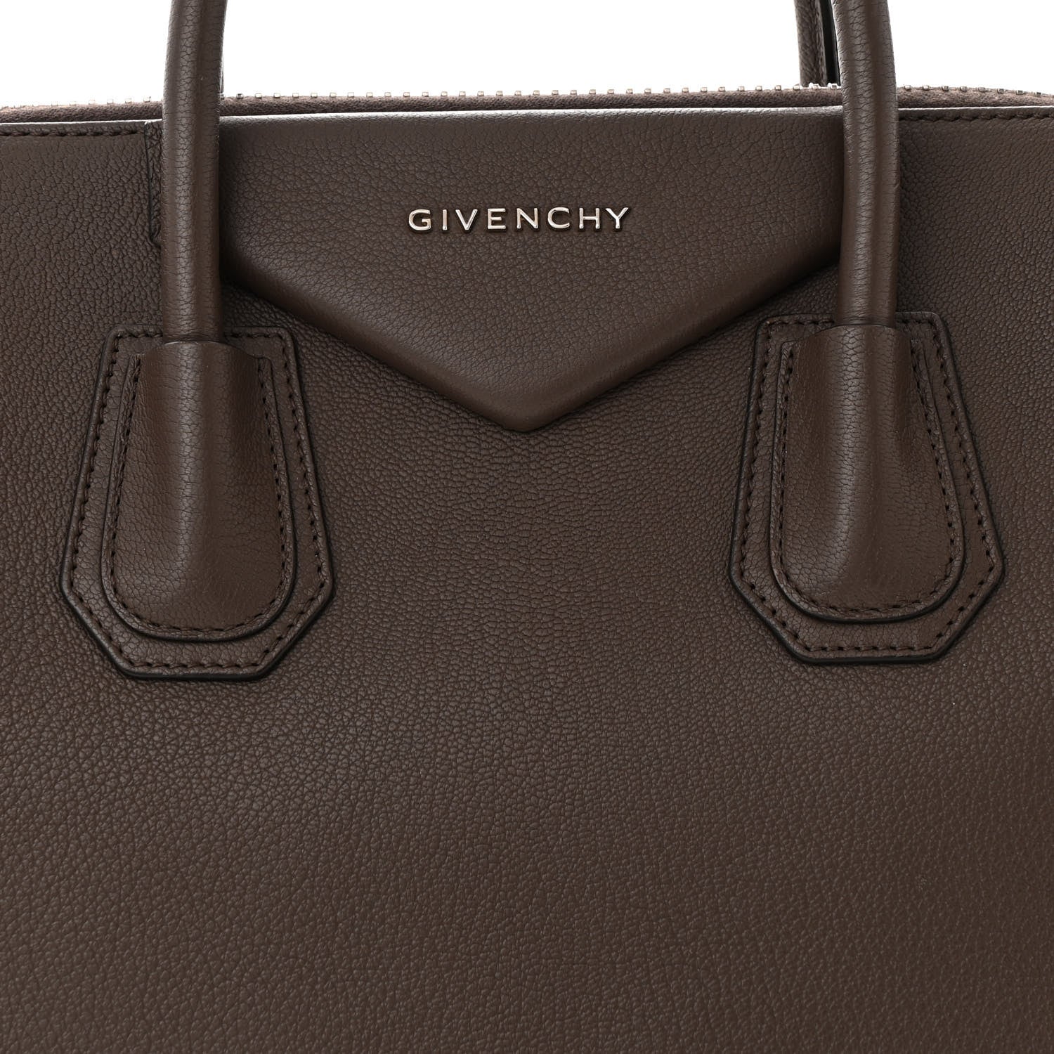 Givenchy Sugar Goatskin Medium Antigona Heather Grey 7 of 9