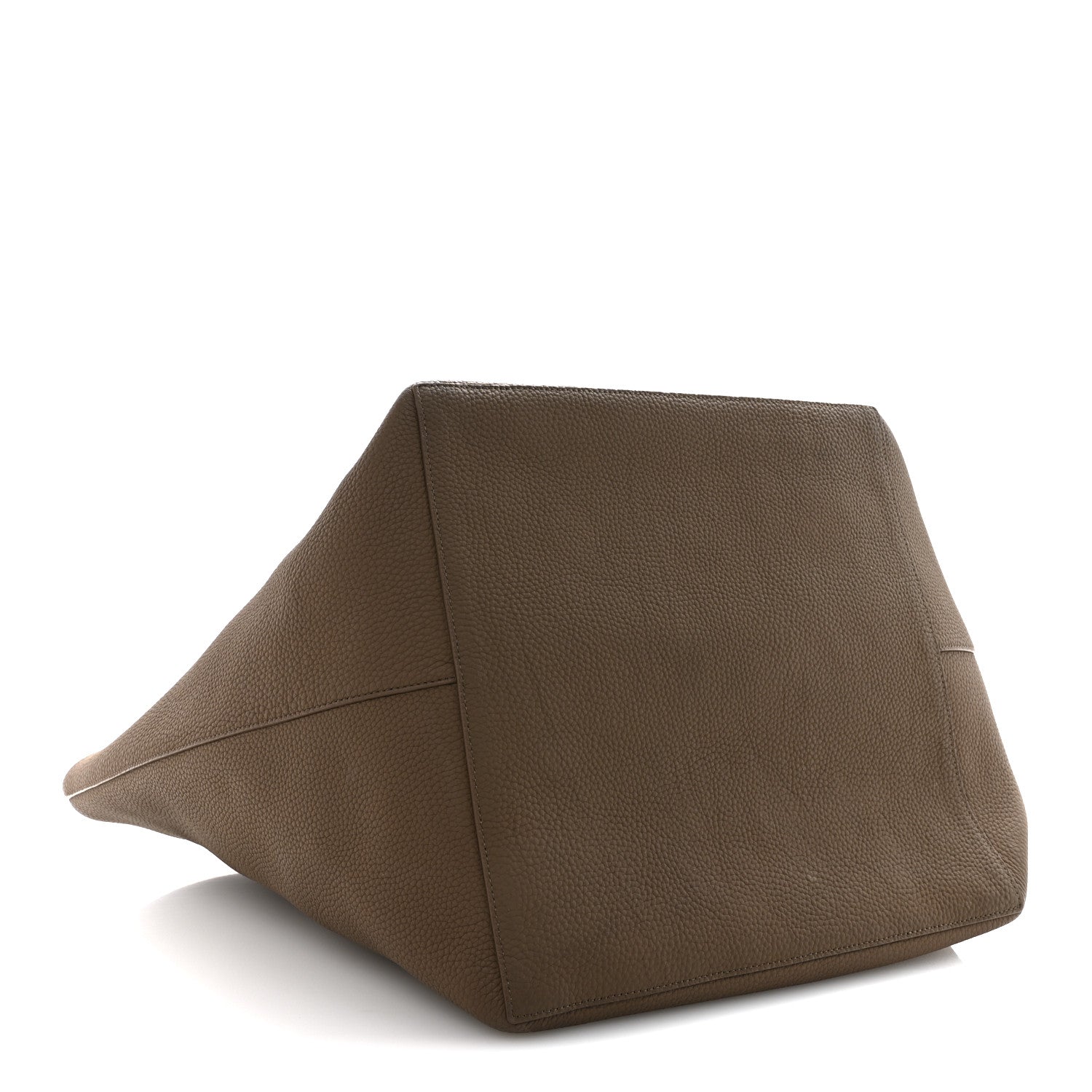 The Row Grained Calfskin Park Tote XL Taupe 5 of 11
