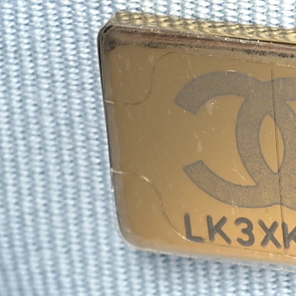 Chanel Lambskin Quilted Medium Chanel 19 Flap Light Blue 7 of 10