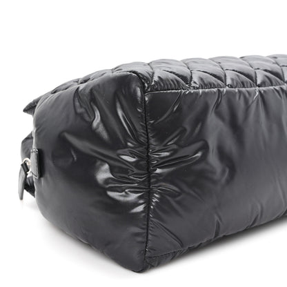 Chanel Nylon Coco Cocoon Zipped Tote Black 9 of 10
