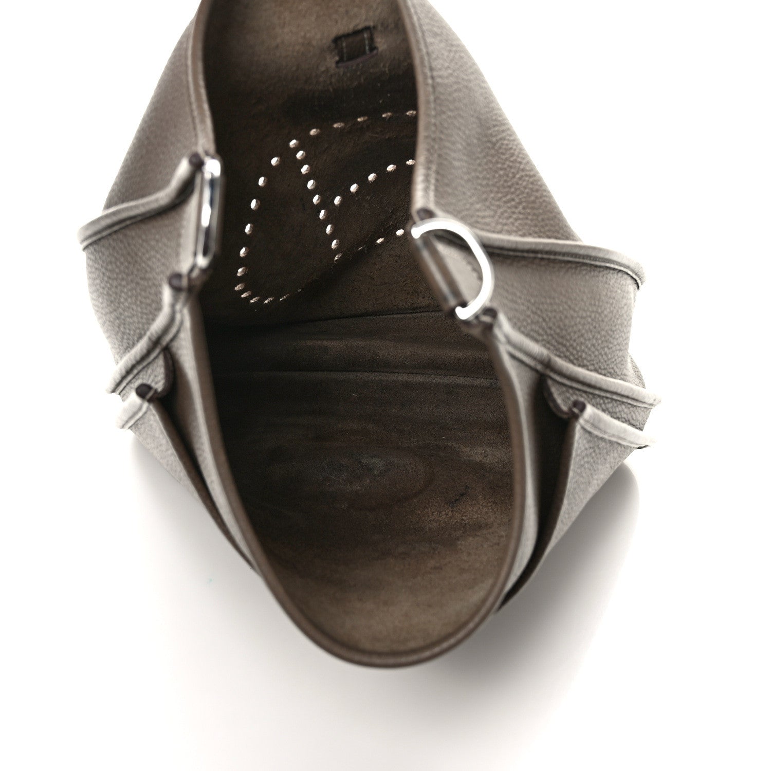 Hermes Taurillon Clemence Evelyne III PM Etoupe 5 of 12