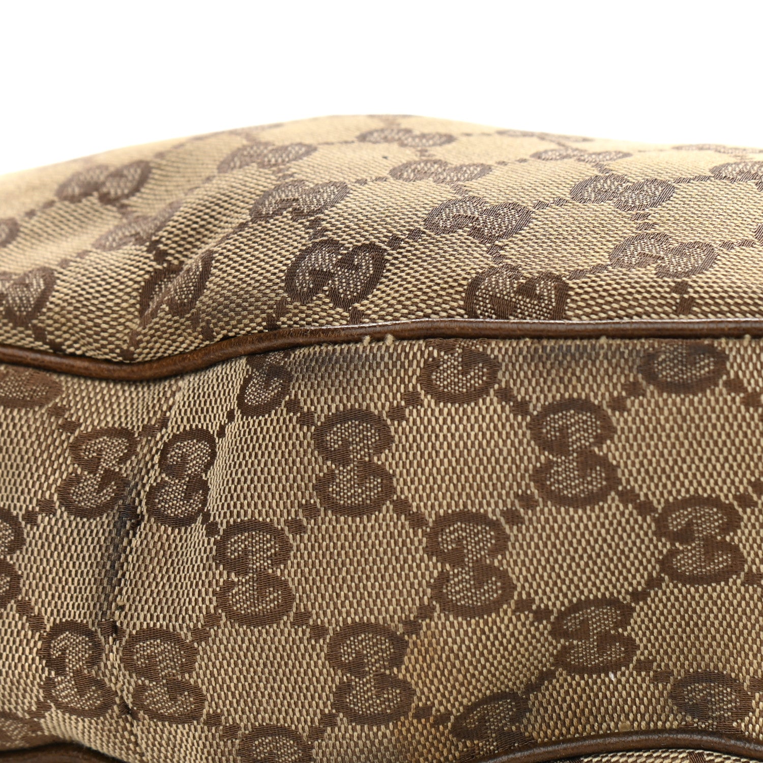 Gucci Monogram Bamboo Ring Hobo Brown 10 of 13
