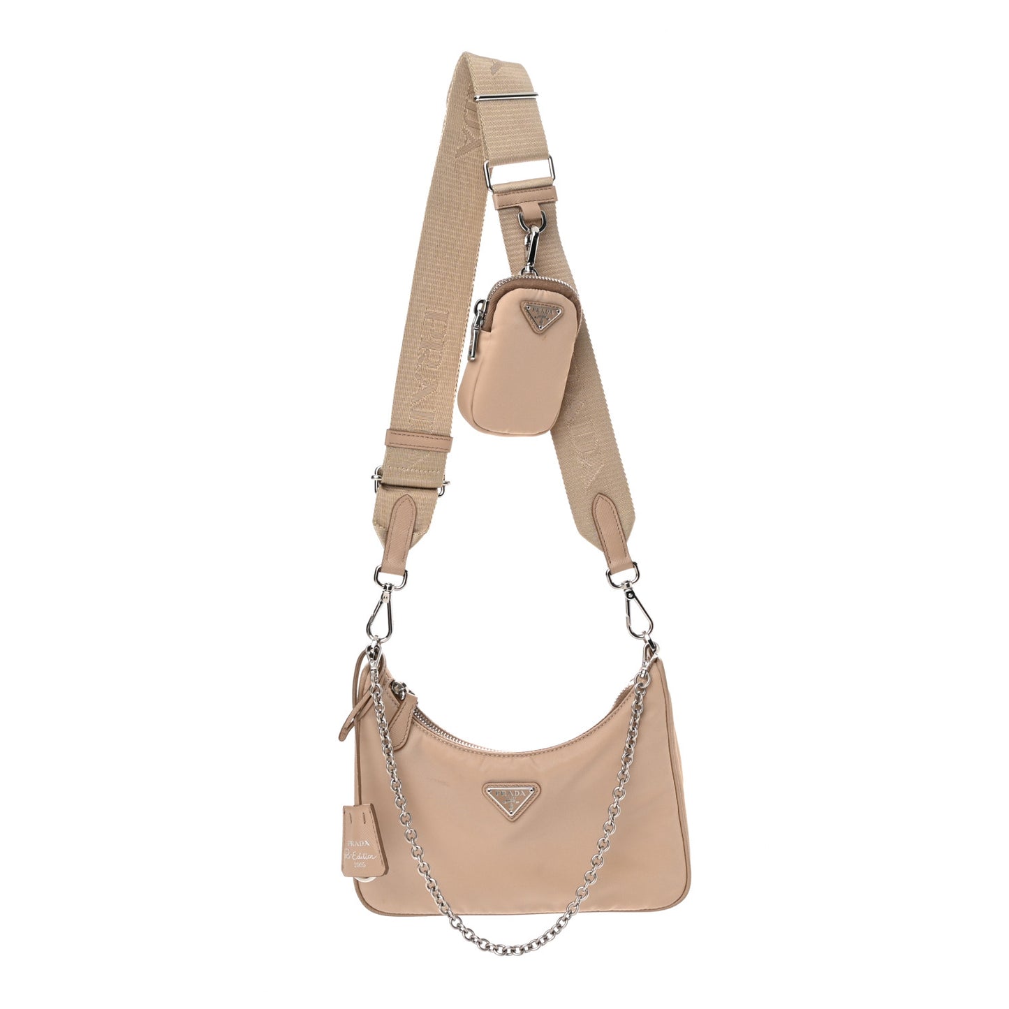 Nylon Re-Edition 2005 Shoulder Bag Cammeo
