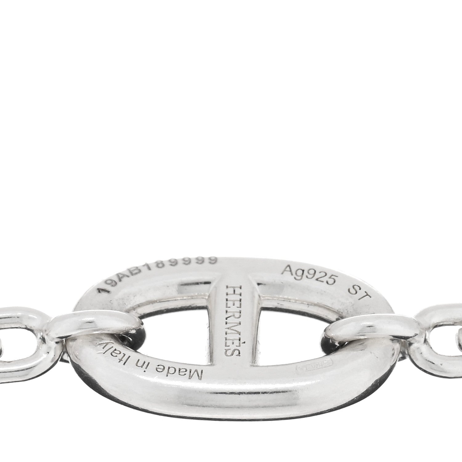 Hermes Sterling Silver Farandole Bracelet ST 3 of 3