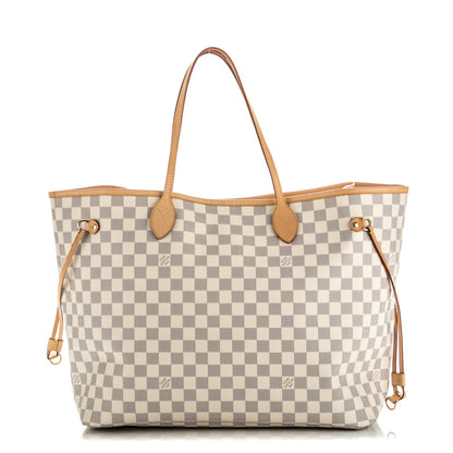 Louis Vuitton Damier Azur Neo Neverfull GM Rose Ballerine 1 of 8