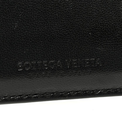 Bottega Veneta Nappa Maxi Intrecciato Zip Card Holder Black 6 of 6