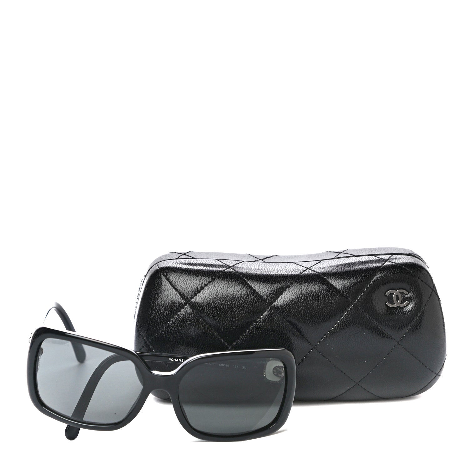 Chanel Acetate CC Logo Sunglasses 5175 Black 7 of 7
