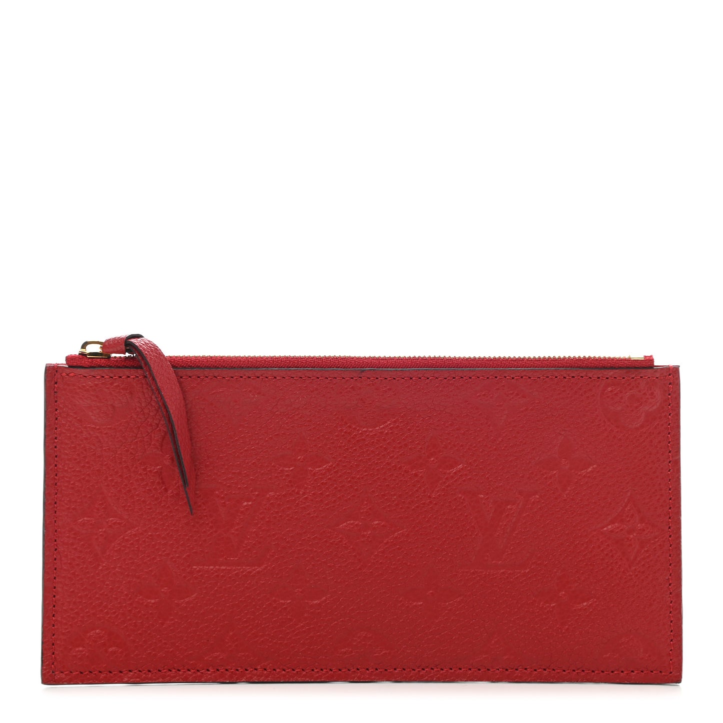 Empreinte Felicie Chain Wallet Zippered Insert Cherry