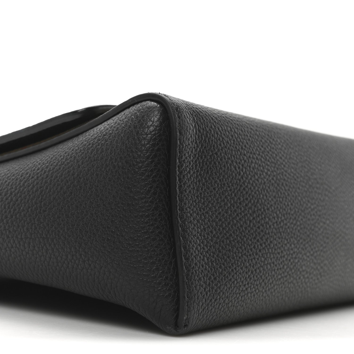 Burberry Grainy Calfskin Vintage Check Note Crossbody Bag Black 8 of 9