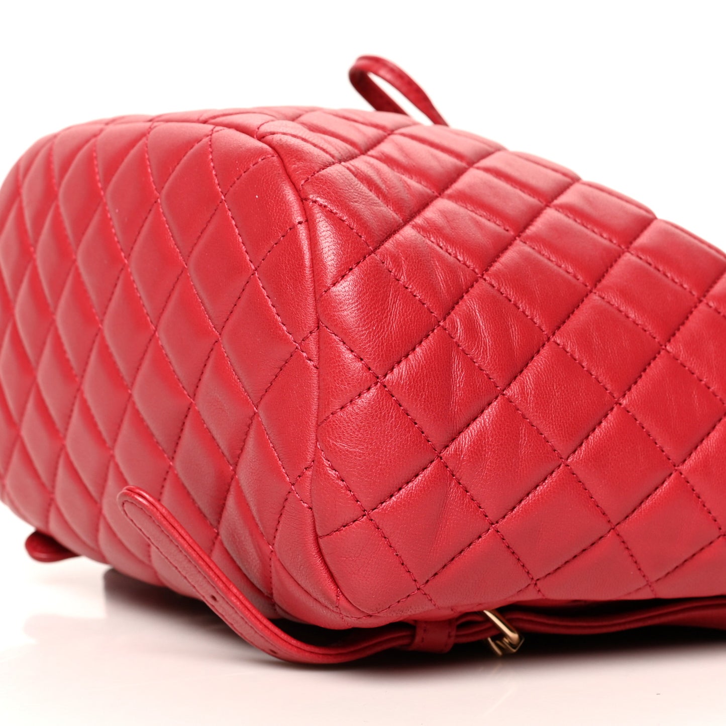 Lambskin Quilted Small Urban Spirit Backpack Dark Pink
