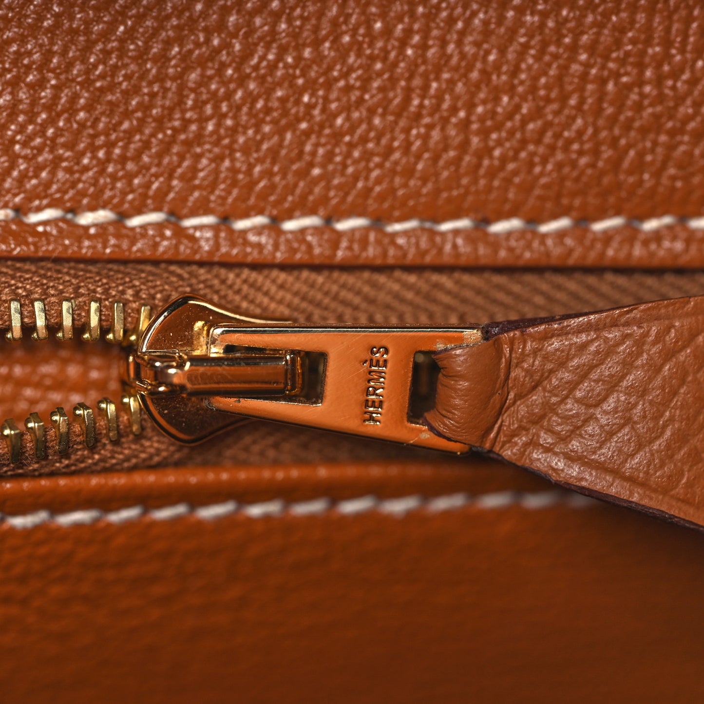 Epsom Birkin Sellier 25 Gold