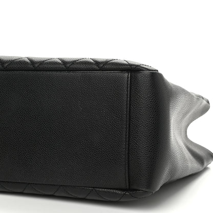 Chanel Caviar Quilted Grand Shopping Tote GST Black 10 of 10